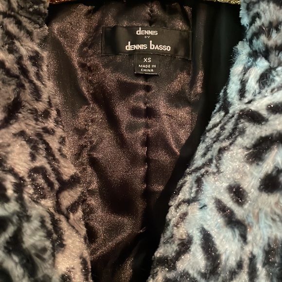 Leather and leopard jacket - Picture 2 of 10